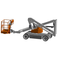 Plateforme élévatrice à bras articulé électrique autopropulsée CE ISO 12-48m, nacelle pour homme