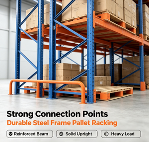 Heavy Duty Industrial Steel Garage Shelving Unit Pallet <b>Racking</b> Corrosion Protection for Workshop Warehouse Use Metal <b>Storage</b> - Product Image 3