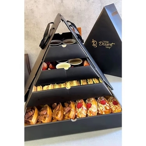 Nuova Scatola in Cartone per Catering, Confezione Personalizzata per Dolci, Torte, Dessert, Piatti Artigianali e Bento - Product Image 5