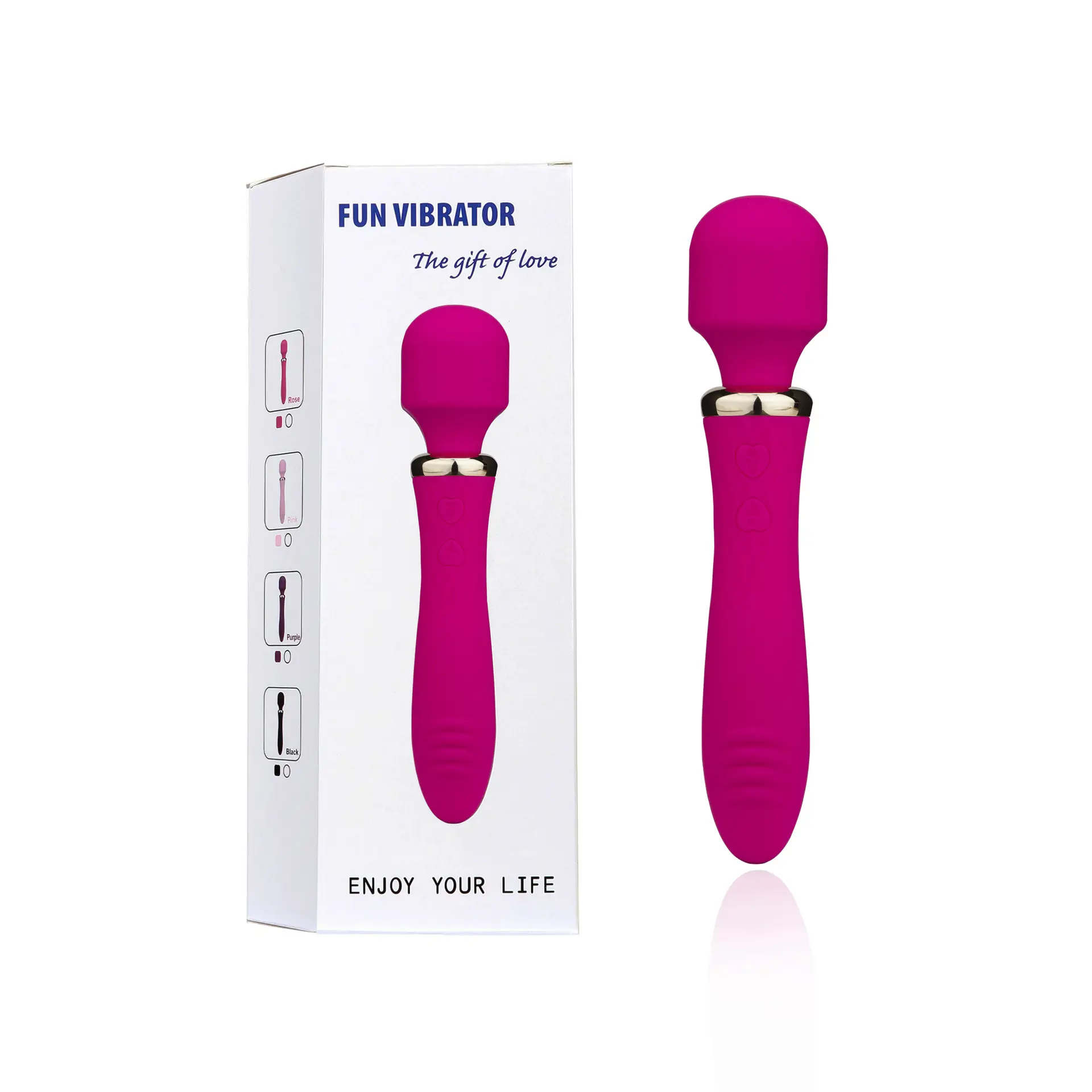 Produttore impermeabile senza fili giocattolo per adulti cordless palmare giocattolo del sesso figa del corpo AV mini massaggiatore vibratore fornitore