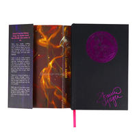 Imprenta que imprime juegos de libros de cuentos personalizados para adultos, libros educativos, novelas con tapas duras y bordes pintados.