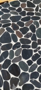 Bán Hot đánh bóng tự nhiên mix màu sông thái lát sỏi đá lưới Gạch Mosaic cho lát sàn tường phòng tắm nhà bếp trang trí nội thất - Product Image 6