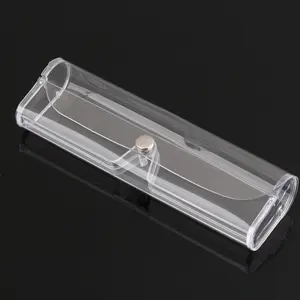 2022 Groothandel Hoge Kwaliteit Clear Transparante Bril Case Verpakking Dozen Pvc Brillenkoker