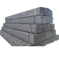 Profilé carré en acier au carbone doux ASTM A53, section creuse carrée, tuyau carré en fer
