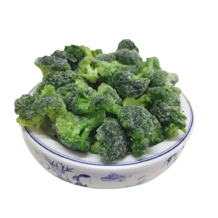 Frozen vegetables Bulk IQF Frozen Cauliflower with Green Stem
