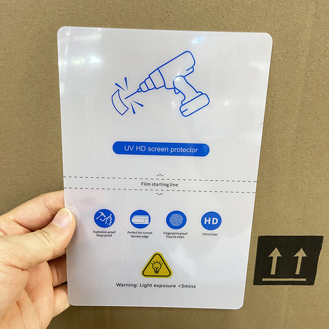 Premium UV HD Screen Protector Cutting Film 180 *120mm for Smart Phone