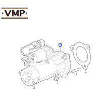 VOE 17233221-Démarreur pour transporteurs articulés A25F, A25G, A30F, A30G, A35E-Pièces de machines de construction neuves VMP