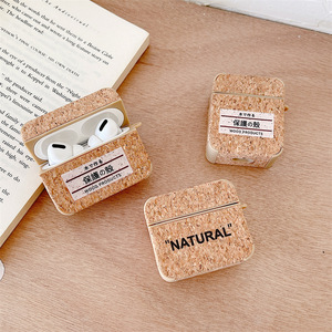 Pour logo <span class=keywords><strong>personnalisé</strong></span>, étui airpods2 en bois 1 <span class=keywords><strong>2</strong></span> airpod PRO respectueux de l'environnement - Product Image 3