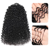 Extensions de cheveux humains en gros, lot d'extensions de cheveux bouclés Jerry, 100% cheveux brésiliens pour femmes noires
