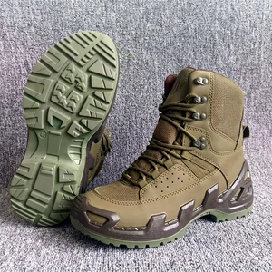 SFB43 Premium Camouflage Tactical Combat <b>Boots</b> Men Waterproof Shock Absorb Outdoor <b>Hiking</b> Work Footwear - Product Image 5