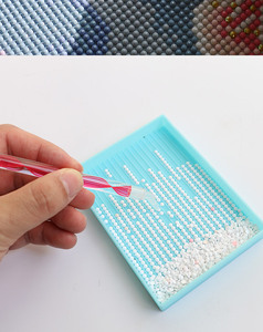 Nuevo estilo, pluma perforadora de punto de pintura de diamante, calidad Superior, Kit de pluma perforadora adhesiva DIY, accesorios completos para herramientas de pintura de diamantes - Product Image 6