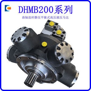 มอเตอร์ไฮดรอลิกแบบเรเดียล Dechuang Hydraulics รุ่น DHMB200 ซีรีส์ แรงบิดสูง 10000 นิวตันเมตร ความเร็วต่ำ แบบลูกสูบ - Product Image 5
