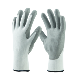 Guantes de <span class=keywords><strong>PU</strong></span> antideslizantes para trabajo electrónico, resistentes, antiestáticos, de nailon, superventas - Product Image 1