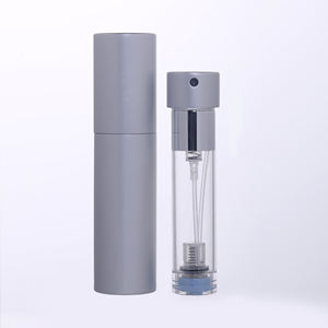 En Stock ZGBROTHERS IVX001D Atomizador de Perfume Recargable Portátil de Aluminio de 5ml con Logotipo Personalizado, Botella de Spray con Recarga Inferior, de Fábrica - Product Image 2