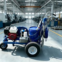 Machine d'extrusion de marquage routier, fournie par l'usine, avec réservoir de 6L pour les projets municipaux