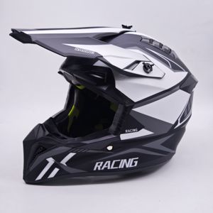 Factory DOT omologati Motocross Dirt Bike casco personalizzato Off Road in schiuma trasparente ABS personalizzabili 30-40 giorni lavorativi - Product Image 3
