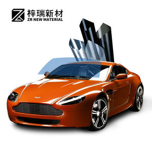 UH-15 Hochwertige Wärmeabweisende Thermische Isolierung Schwarze Solarfolie PET-Fensterfolie für Autofenster - Product Image 2