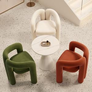 Nội thất nhà ở hiện đại tối giản, ghế ăn nhà hàng, ghế sofa, ghế trang điểm cao cấp cho phòng ngủ, phòng khách, dành cho giải trí - Product Image 5