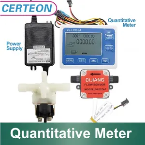 ZJ-LCD-<span class=keywords><strong>M</strong></span> misuratore di flusso liquido industriale 1/4 a 3/4 pollice per olio acqua latte misuratore a ingranaggi - Product Image 2
