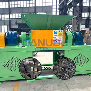 1000-5000kg/h Customization Industrial Rubber <b>Tire</b> Plastic Shredder <b>Machine</b> Metal Crusher on Sale - Product Image 1