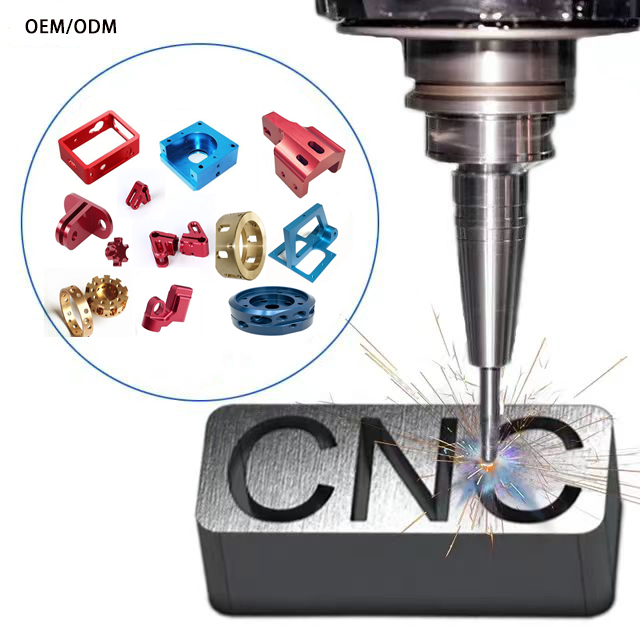 خدمة الطحن CNC ذات الدقة العالية 4/5 محاور قطع معدنية من الألومنيوم والفولاذ المقاوم للصدأ والنحاس والحديد