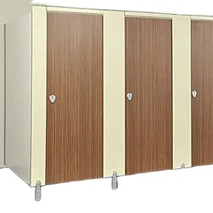 Wholesale Good Quality Melamine Faced Toilet Cubicles For Gender Neutral Toilet Partitions