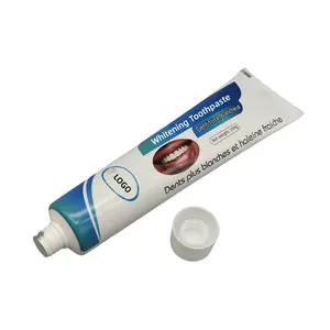 Pasta de dientes blanqueadora de aliento fresco para eliminar placa protectora de goma