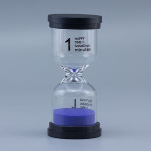Juego de Temporizadores de Arena de Plástico Coloridos de 1, 3, 5, 10, 15 y 30 Minutos, Reloj para Juegos de Mesa para Niños - Product Image 5