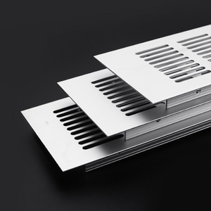 Aluminum Alloy Vent Cover Cabinet Heat Dissipation Grille Breathable Mesh Modern Simple Design for Cabinet Doors - Product Image 2