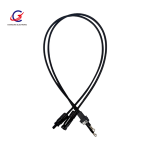 Slocable ที่มีคุณภาพสูง1500โวลต์ DC 2เมตร4มิลลิเมตรพลังงานแสงอาทิตย์ขยายสายเคเบิลที่มีสองด้านเชื่อมต่อ - Product Image 3