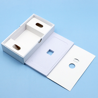 Boîte en carton personnalisée de vente d'usine pour Iphone/Boîte de téléphone vide blanche/Boîte de téléphone personnalisée avec logo