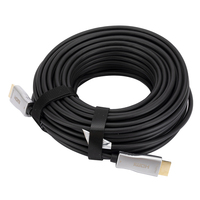Câble à fibre optique 4K 60Hz 2.0 haute vitesse 18 Gbit/s HDR 3D plaqué or 24 carats, optique active pour PS5, Xbox, ordinateur, HDTV, home cinéma