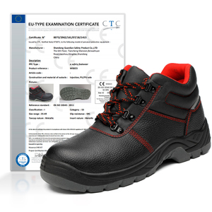 Chaussures de sécurité à usage professionnel Bottines imperméables antistatiques à bout en acier avec certificat CE - Product Image 6