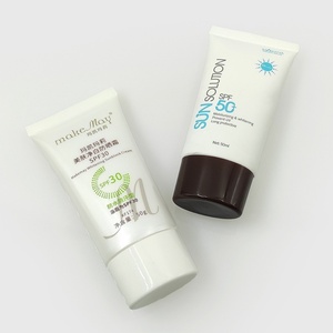 Tube cosmétique souple personnalisé en PE, vide et compressible, pour écran solaire, crème BB, nettoyant visage (30ml-200ml) - Vente en gros - Product Image 2