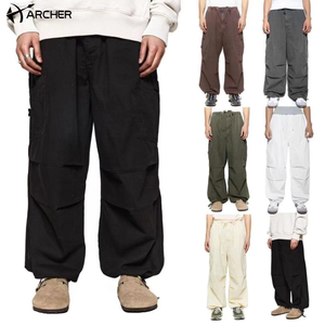 Di alta qualità su misura Outdoor Streetwear coulisse cotone Baggy uomo <span class=keywords><strong>paracadute</strong></span> Cargo <span class=keywords><strong>pantaloni</strong></span> per gli uomini - Product Image 2