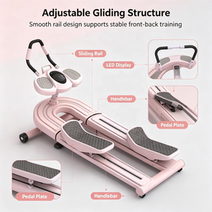 New Design <b>ABS</b>+PP+Steel <b>Exercise</b> Machine Waist Fitness Trainer Sports Crawling Machine -Slimming Eco-Friendly Lightweight for - Product Image 2