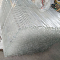 Tige ronde en acrylique transparent PMMA, tige en verre organique, tige décorative ronde