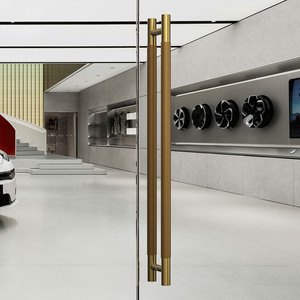 Poignée <span class=keywords><strong>de</strong></span> <span class=keywords><strong>porte</strong></span> <span class=keywords><strong>de</strong></span> luxe moletée dorée, style moderne et vintage, pour compartiment <span class=keywords><strong>de</strong></span> club, poignée <span class=keywords><strong>de</strong></span> tirage pour <span class=keywords><strong>porte</strong></span> en bois massif ou en verre, quincaillerie <span class=keywords><strong>de</strong></span> <span class=keywords><strong>porte</strong></span> principale - Product Image 4