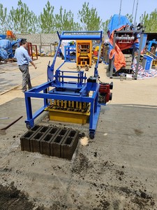 Qlocktwo gạch đặt công cụ kinh doanh nhỏ máy gạch làm máy móc thiết lập đầy đủ bê tông lề đường khối - Product Image 4