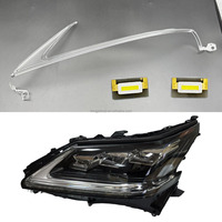 Nouvelle plaque de guidage lumineux transparente pour phares de voiture, tube de guidage lumineux, bande de feux de jour pour Lexus LX570 2016-2019