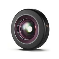 Objectif Fisheye universel GiAi pour téléphone portable, ultra grand angle 14 mm, 200 degrés, pour étui de calibre 17 mm