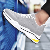 Scarpe Sportive Casual da Uomo alla Moda con Tomaia in Rete Traspirante, Leggere, Estive, con Aumento di Altezza di 5 cm