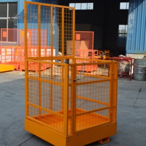 รถยกเหล็กสังกะสีแบบวางซ้อนกันได้กรงความปลอดภัยสำหรับผู้ชาย - Product Image 5