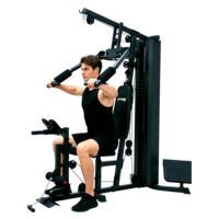 Máquina de Gimnasio Integrada para el Hogar MaiBu Fit MB-8000, Ejercicio de Cuerpo Completo, Piernas, Espalda, Hombros, Tríceps, Brazos, Portátil, para Uso Doméstico, Culturismo