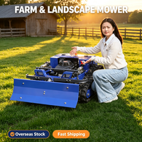 Tondeuse à gazon télécommandée CE EPA Crawler, robot de coupe d'herbe tout-terrain RC pour pentes, pâturages et vergers