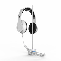 10 unités/lot casque support de sécurité casque support de dispositif antivol Sony écouteur alarme antivol écouteur support d'affichage