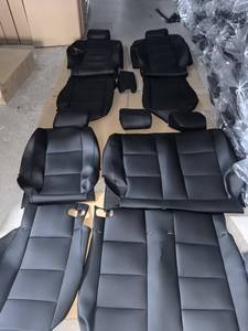 Lüks Tam Set Deri Su Geçirmez Araba Koltuk Kılıfı Dayanıklı Konforlu Hava Yastığı Uyumlu Her Mevsim Evrensel Uyum - Product Image 6