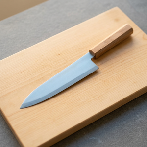 Couteau de chef japonais Gyuto de qualité supérieure |   Couteau de cuisine traditionnel en bois avec manche Wa |   Acier inoxydable à haute teneur en carbone de qualité industrielle OEM - Product Image 2