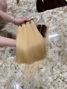 Cheveux humains vietnamiens de qualité d'exportation, 100% cheveux vierges humains, tissage pour les distributeurs internationaux - Product Image 3