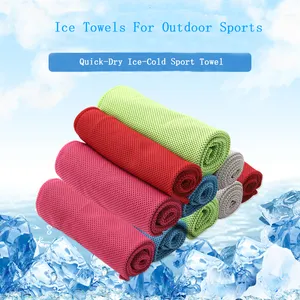 Esun Custom Microfiber Square Cooling Toalha de secagem rápida para Fitness Gym Sports Travel Ice Cold no verão